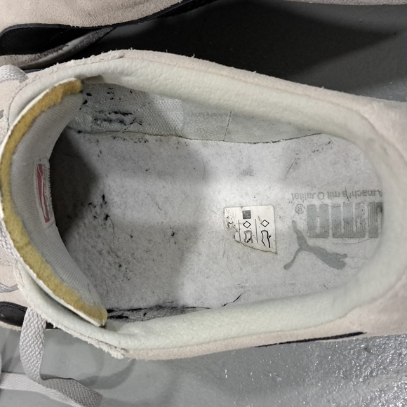 Men's Puma Liga white suede sneakers - Picture 10 of 13